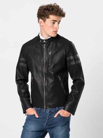 Veste mi-saison GUESS en noir : devant