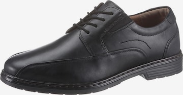 JOSEF SEIBEL Lace-Up Shoes 'Alastair' in Black: front