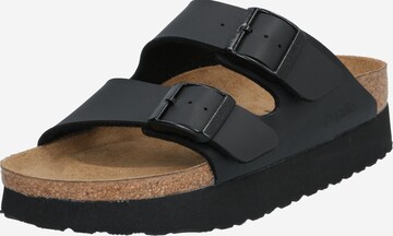 BIRKENSTOCK Pantolette 'Arizona' in Schwarz: predná strana