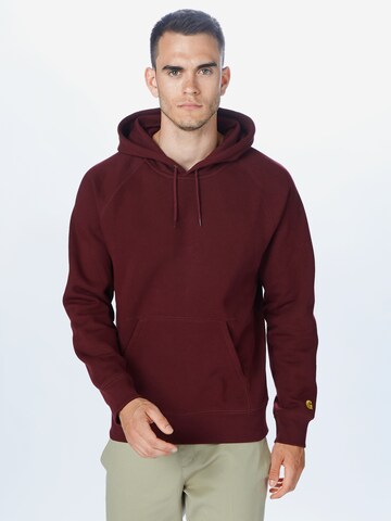 Sweat-shirt Carhartt WIP en rouge : devant