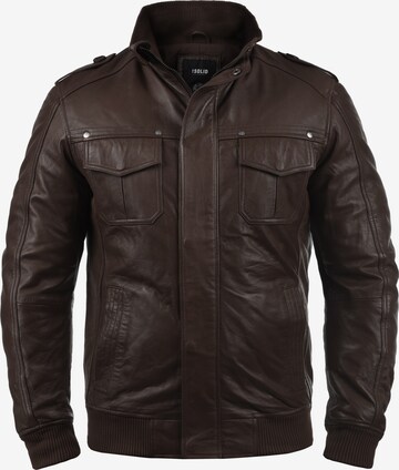 !Solid Between-Season Jacket 'Camash' in Brown: front