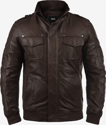 !Solid Between-Season Jacket 'Camash' in Brown: front