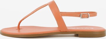 EVITA T-Bar Sandals 'OLIMPIA' in Orange