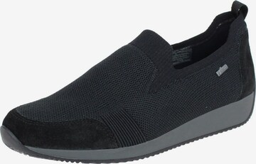 ARA Trampki slip on 'Lissabon' w kolorze czarny