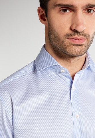 ETERNA Regular fit Button Up Shirt in Blue