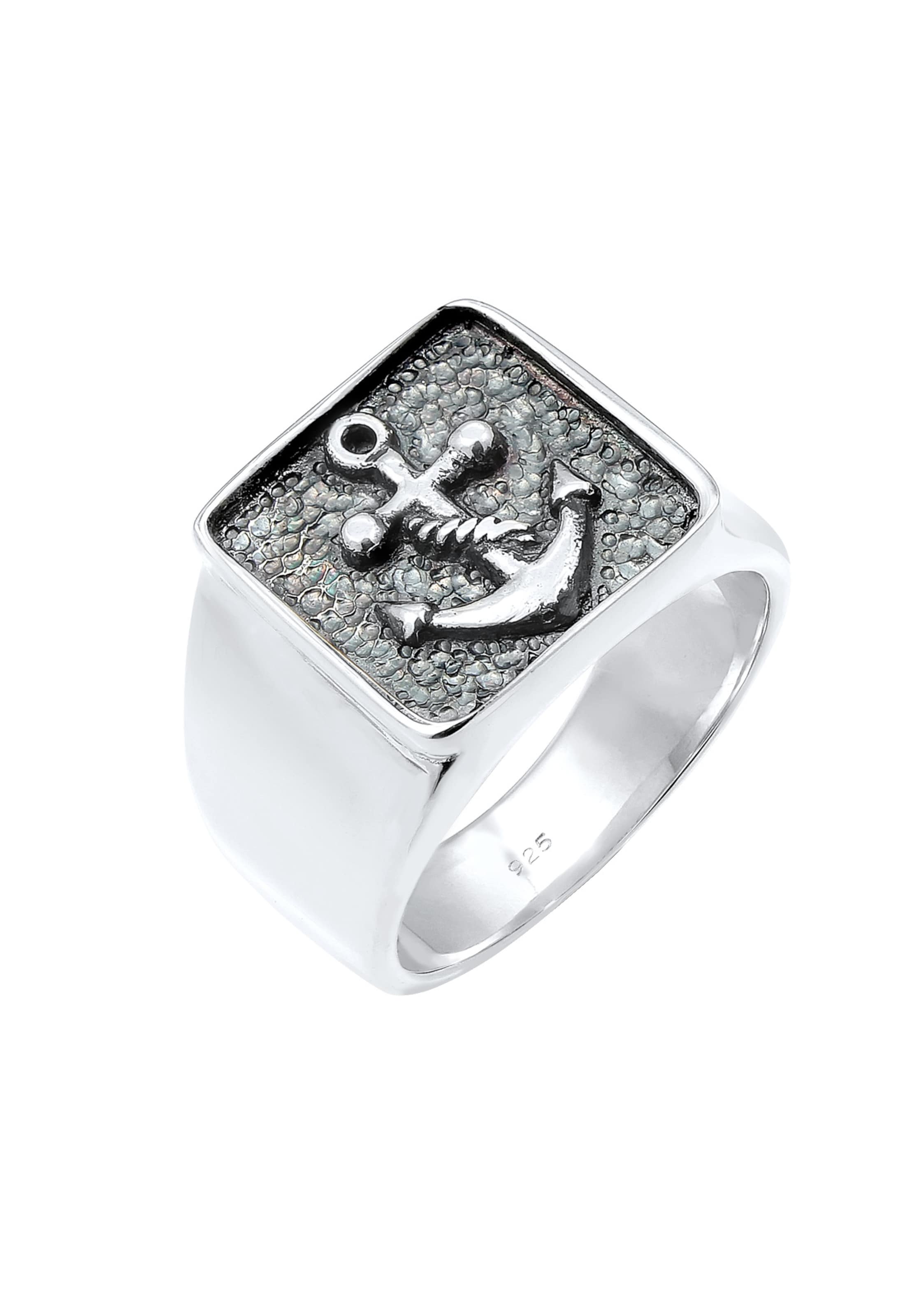 KUZZOI Ring in Zilver: voorkant