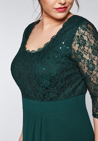 SHEEGO Evening Dress in Green