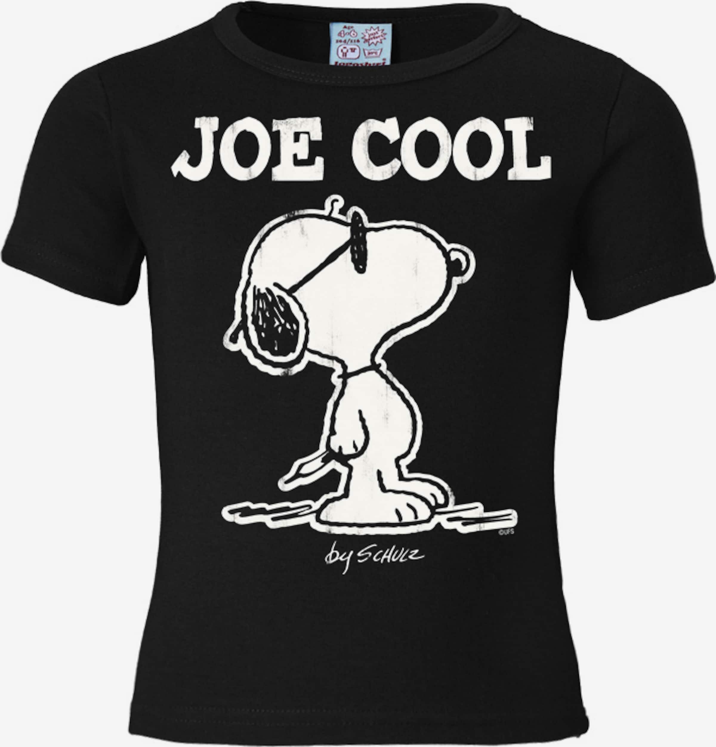 LOGOSHIRT T-Shirt Snoopy - Peanuts Cool Joe in YOU | - Schwarz ABOUT