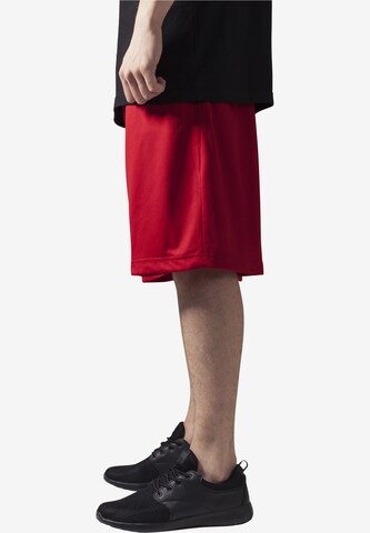 Urban Classics Loose fit Trousers in Red