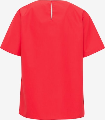 SEIDENSTICKER Shirtbluse ' Schwarze Rose ' in Rot