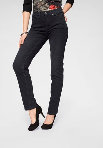 MAC Slimfit Jeans 'Angela New' in Blauw: voorkant