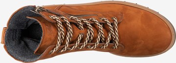 Paul Green Lace-Up Ankle Boots in Brown