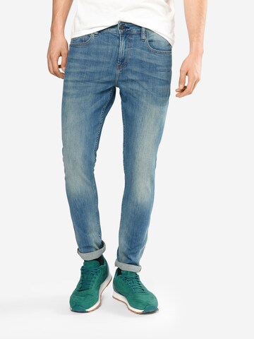 SCOTCH & SODA Slimfit Jeans 'Skim - Green To Green' in Blau: predná strana