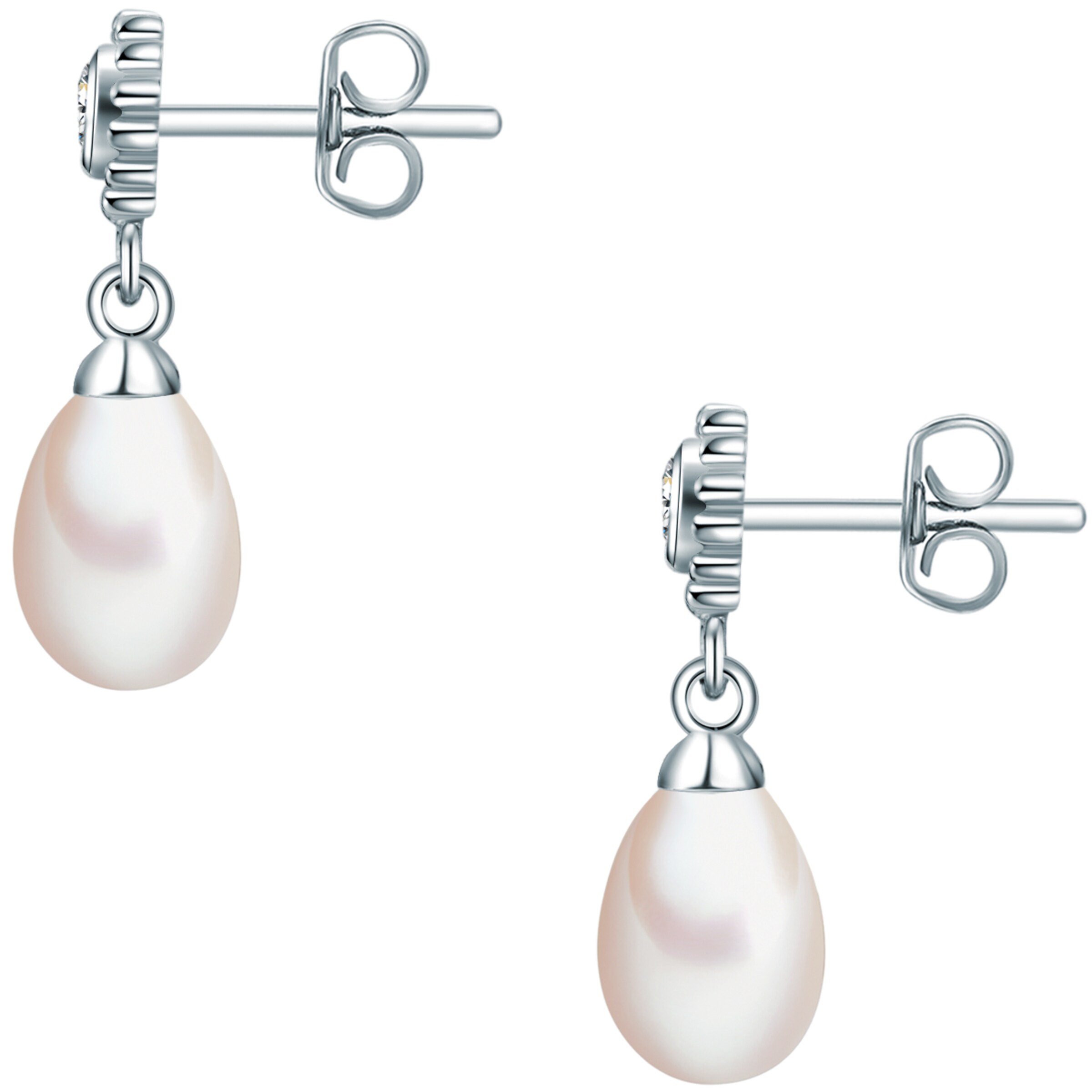 Valero Pearls Oorbellen in Zilver