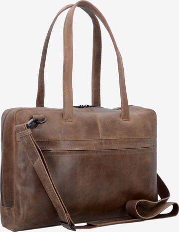 Plevier Shoulder Bag 'Pure' in Brown