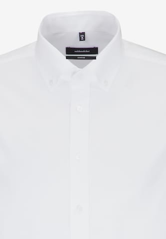 SEIDENSTICKER - Ajuste regular Camisa en blanco