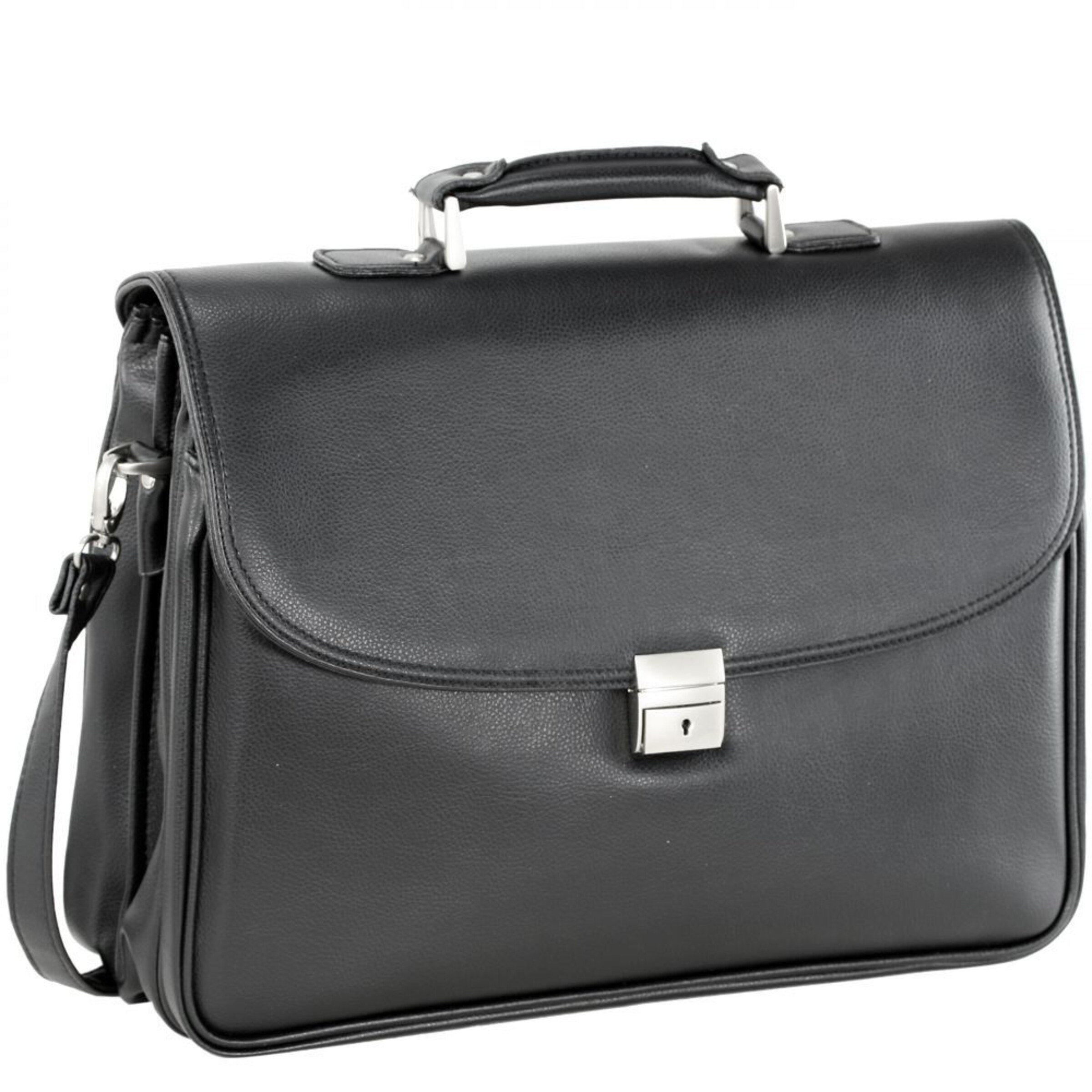 Porte-documents D&N en noir : devant