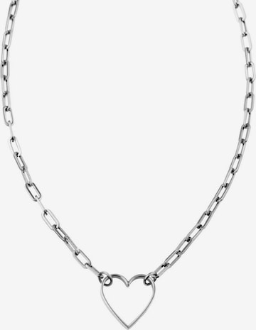 Liebeskind Berlin Necklace 'Herz' in Silver