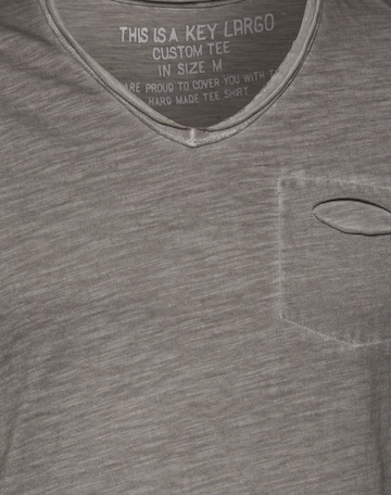 Key Largo Shirt 'Soda' in Grey