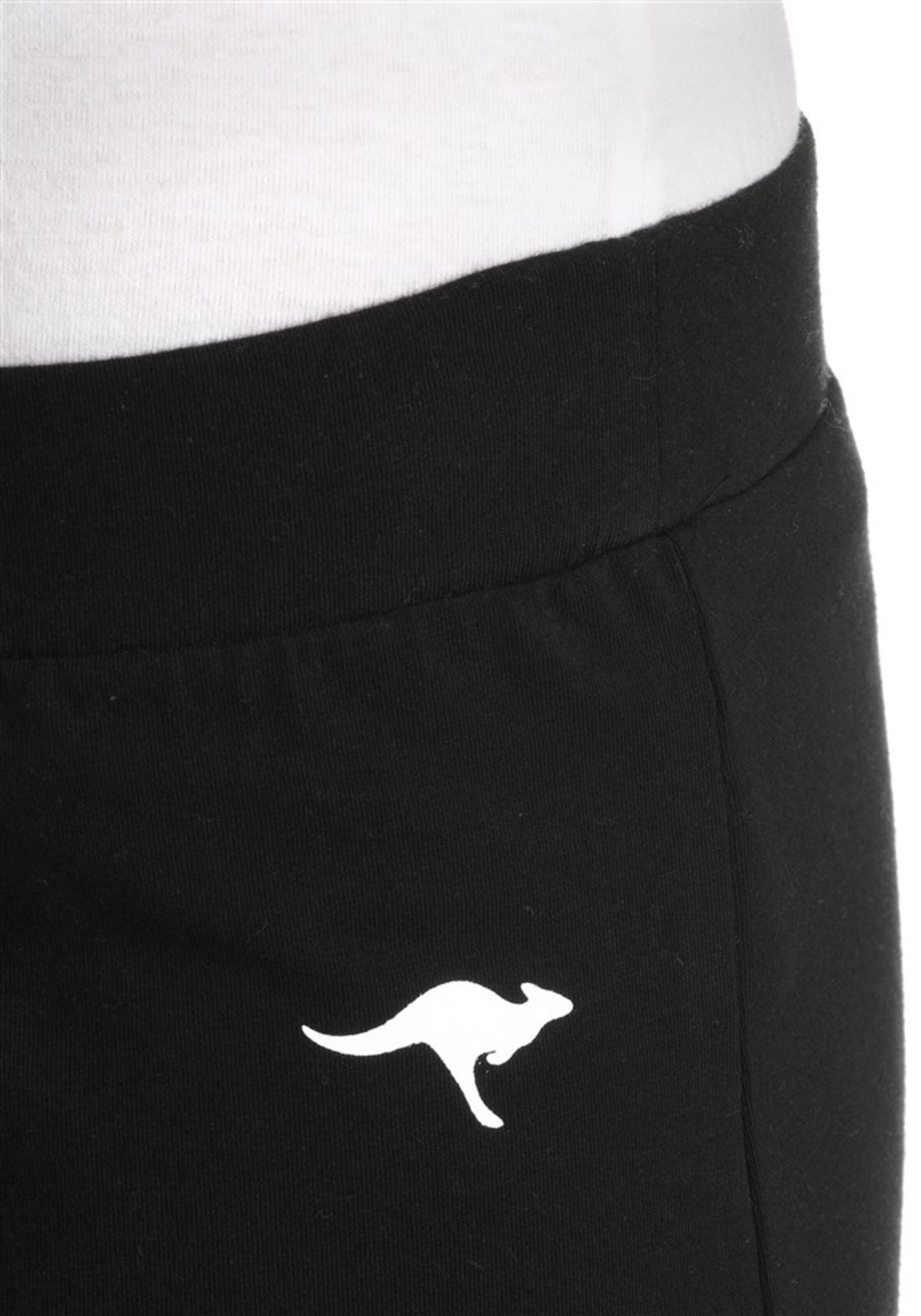 KangaROOS Flared Jazzpants in Schwarz