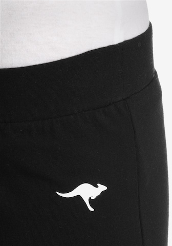 KangaROOS Loosefit Jazzpants in Schwarz