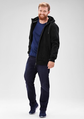 s.Oliver Sweatjacke in Schwarz