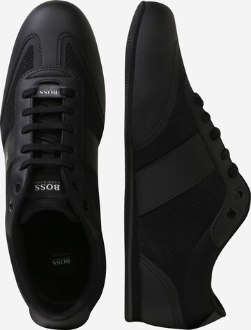 BOSS Orange Sneaker 'Ligter' in Schwarz: bočná strana