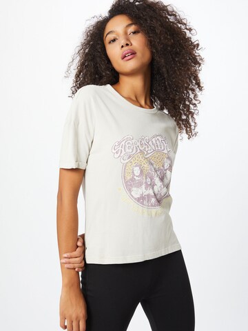 ONLY T-Shirt 'ONLAerosmith' in Grau: Vorderseite
