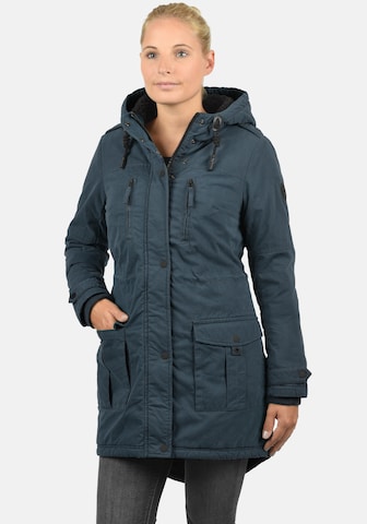 DESIRES Winterparka 'Lotta' in Blauw: voorkant