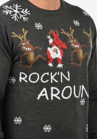 BLEND Sweater 'Rudolph' in Grey