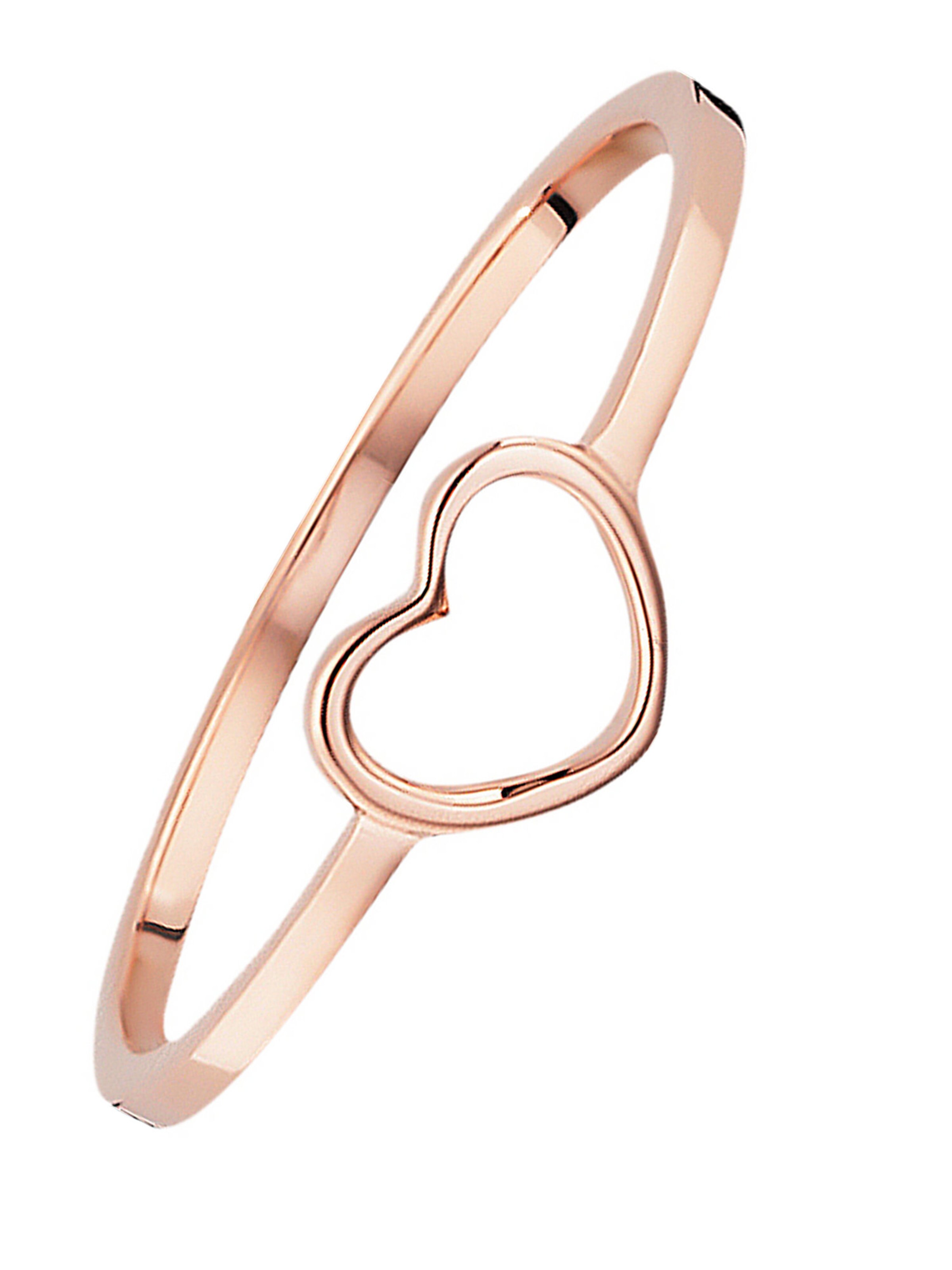 caï Ring 'Love' in Gold: Vorderseite
