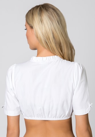 Blouse folklorique STOCKERPOINT en blanc