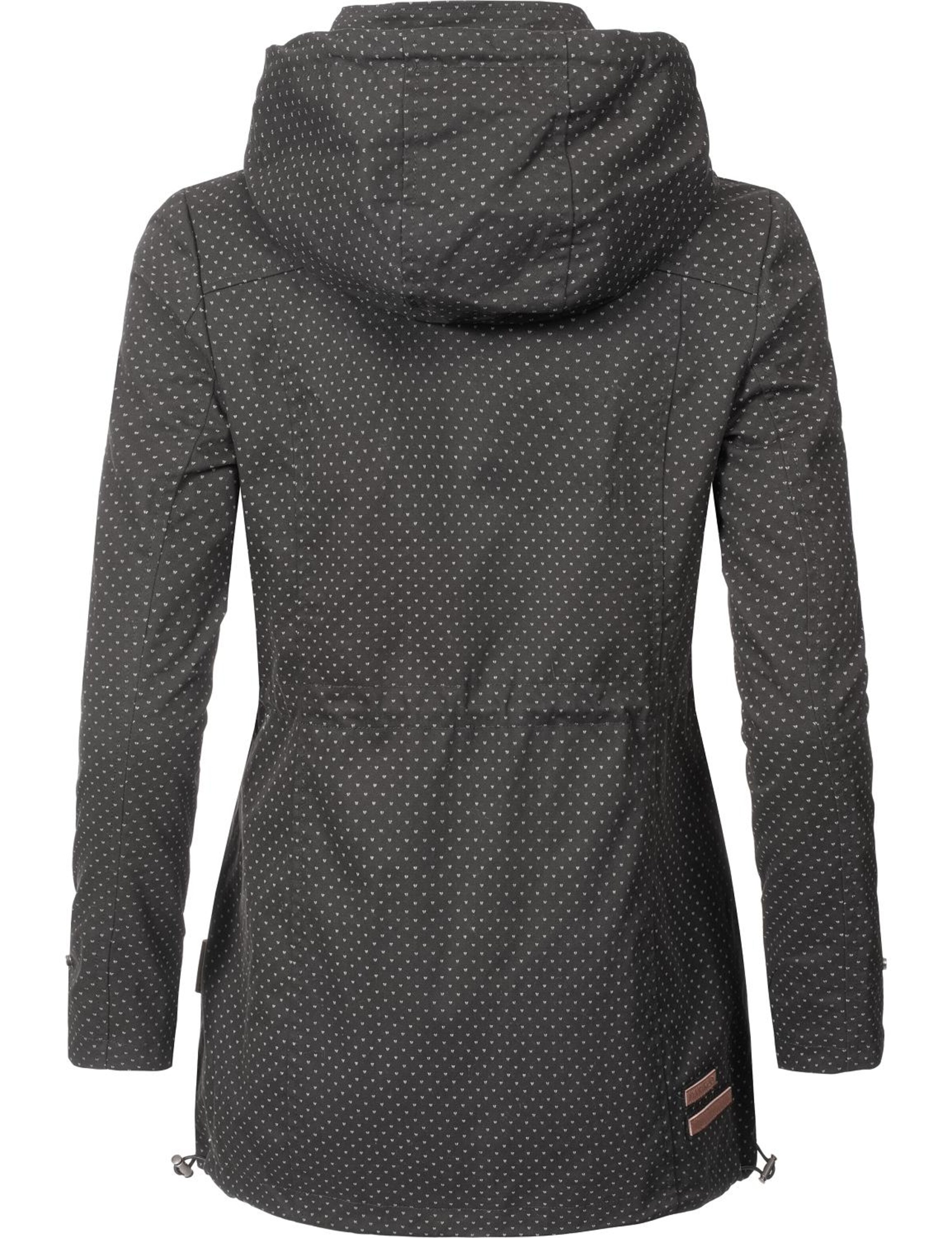 Parka mi-saison 'Nyokoo' MARIKOO en noir