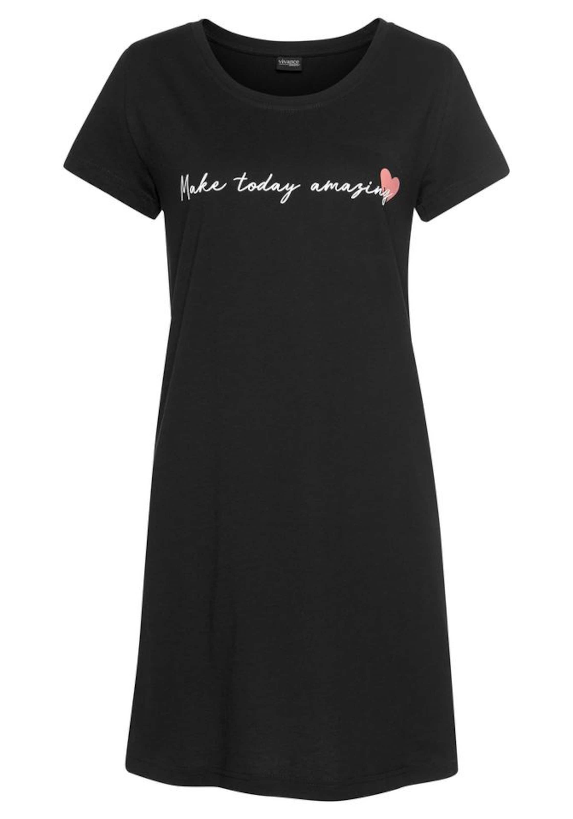 VIVANCE Natskjorte i sort: forside