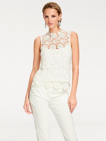 heine Top 'Patrizia Dini' in Weiß: Vorderseite