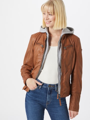 Gipsy Between-Season Jacket 'Nola' in Brown: front