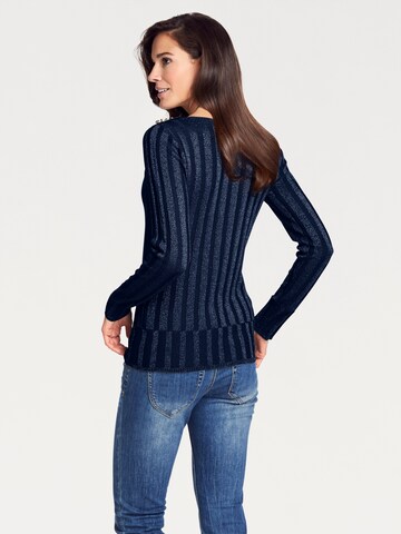 Pull-over heine en bleu : derrière