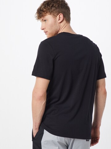 Nike Sportswear Regular Fit T-Shirt 'Air' in Schwarz