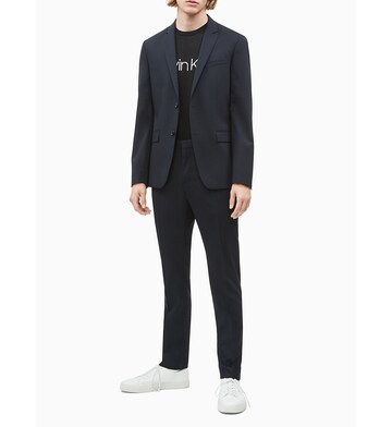 Calvin Klein Slim Fit Business pikkutakki värissä sininen