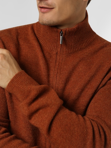 Andrew James Strickjacke in Orange