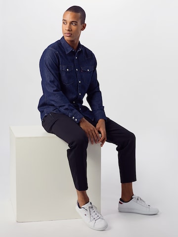 LEVI'S ® Tavaline suurus Triiksärk 'Barstow Western Standard', värv sinine