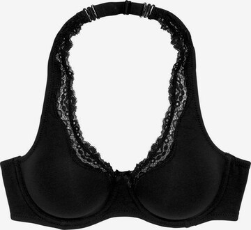 PETITE FLEUR T-shirt Bra in Black