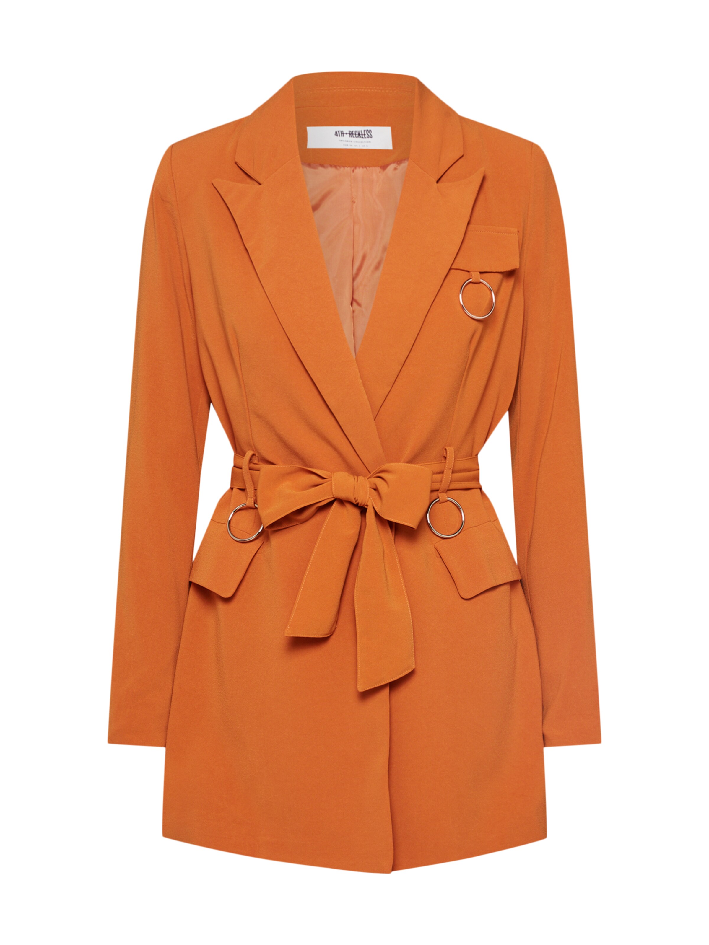 4th & Reckless - Blazers 'HARRINGTON JACKET' in de kleur Sinaasappel