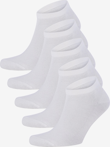 Resteröds Socks 'Bamboo' in White: front