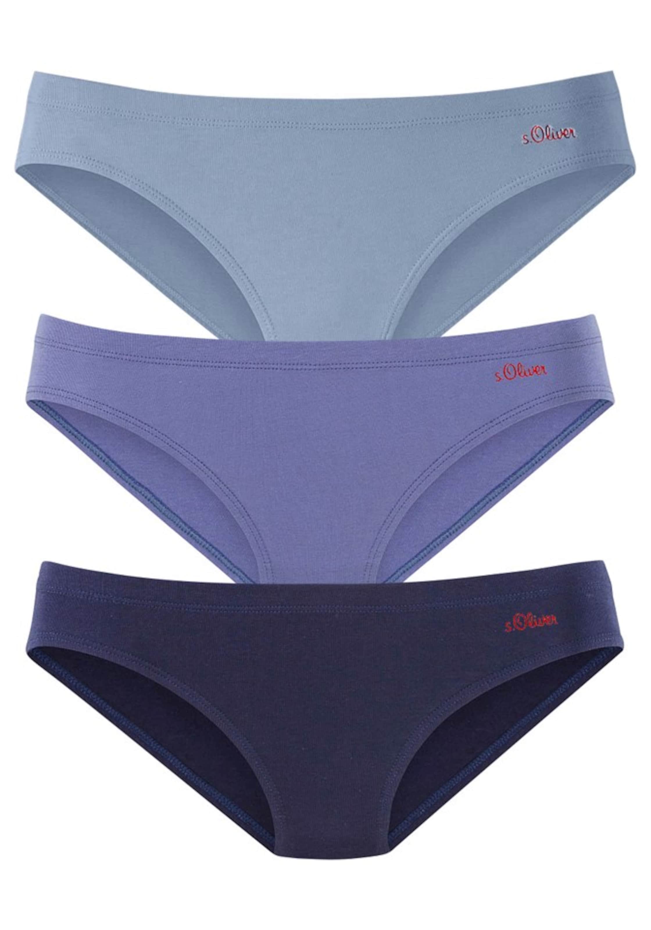 Slip s.Oliver en bleu : devant