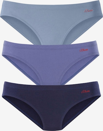 Slip di s.Oliver in blu: frontale