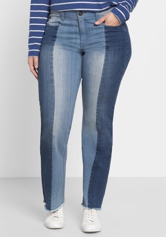 SHEEGO Regular Jeans in Blau: predná strana