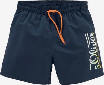 Shorts de bain s.Oliver en bleu : devant