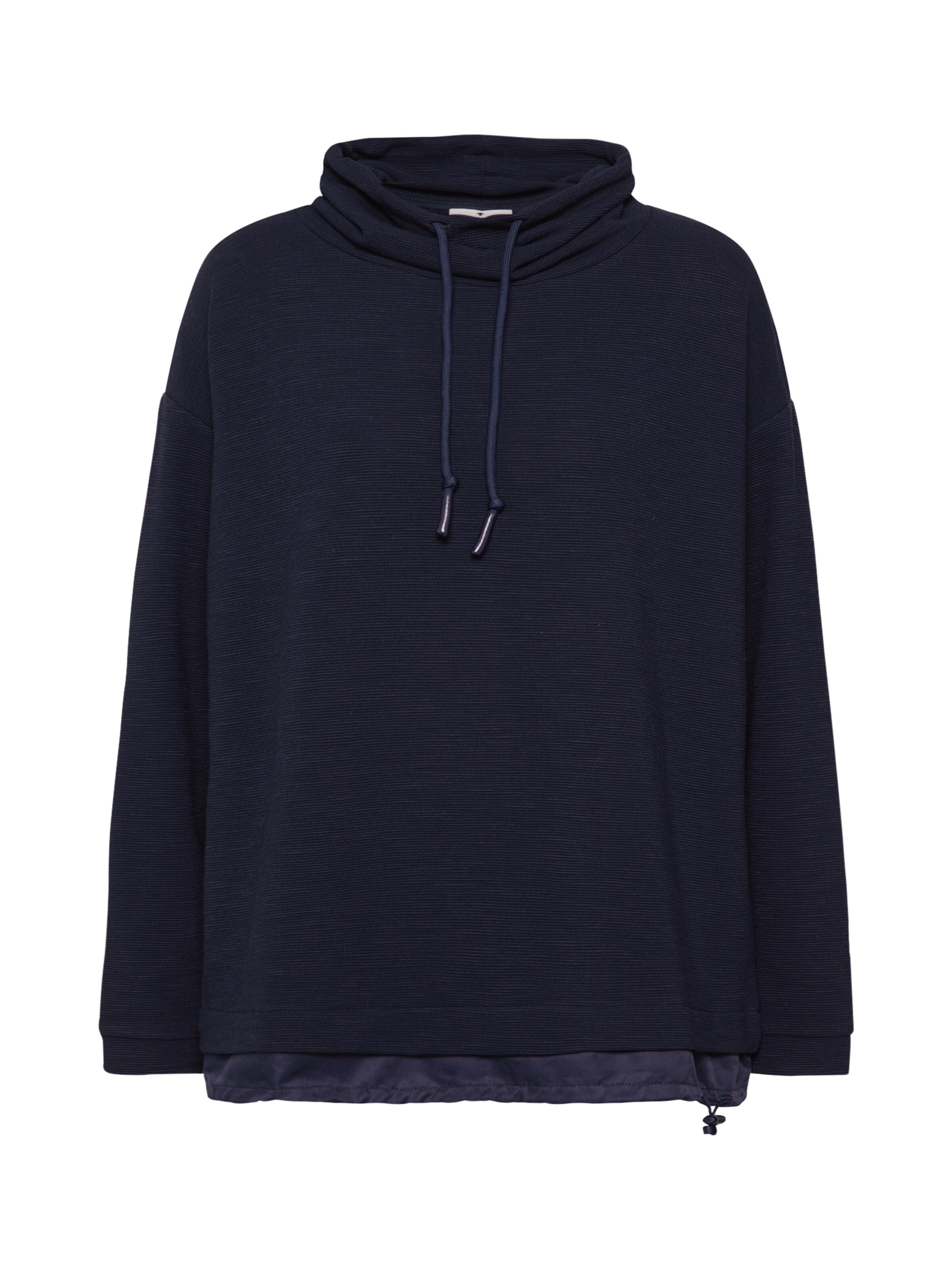 TOM TAILOR - Sweatshirt in de kleur Donkerblauw