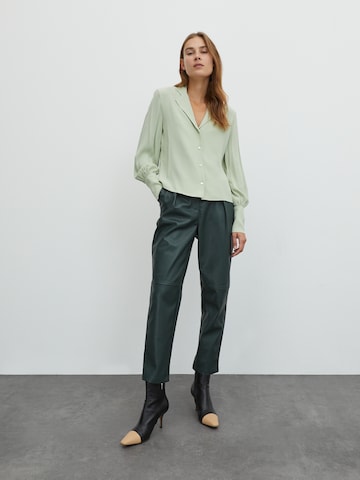 EDITED Bluse 'Elonie' i grøn